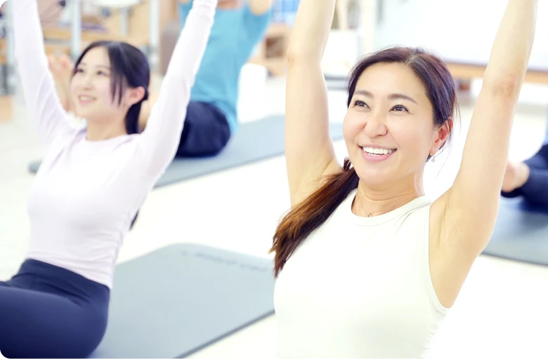 zen placeのピラティスで姿勢改善、心身の若返り、心身の健康へ