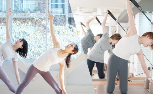 医療機関も監修!マット、マシン、グループ、プライベートが受講可能