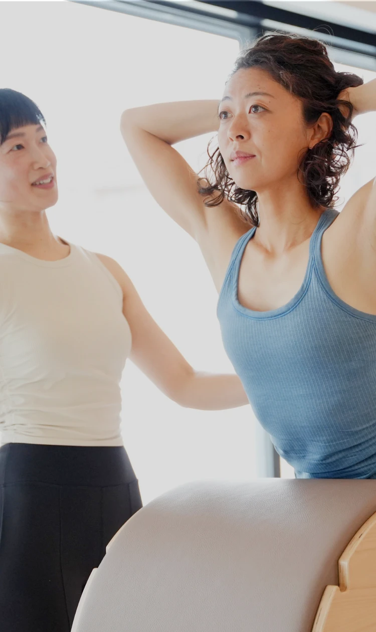 レベルや状態、目的に合わせたマンツーマンのプライベートレッスン